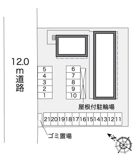 ★手数料０円★福岡市西区今宿３丁目 月極駐車場